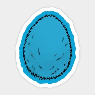 Blue Egg Sticker